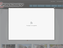 Tablet Screenshot of eprodigybikes.com
